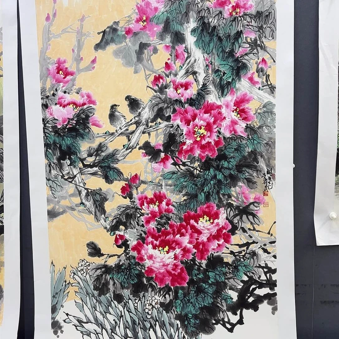 龙***爷油画李李李希李欣主播