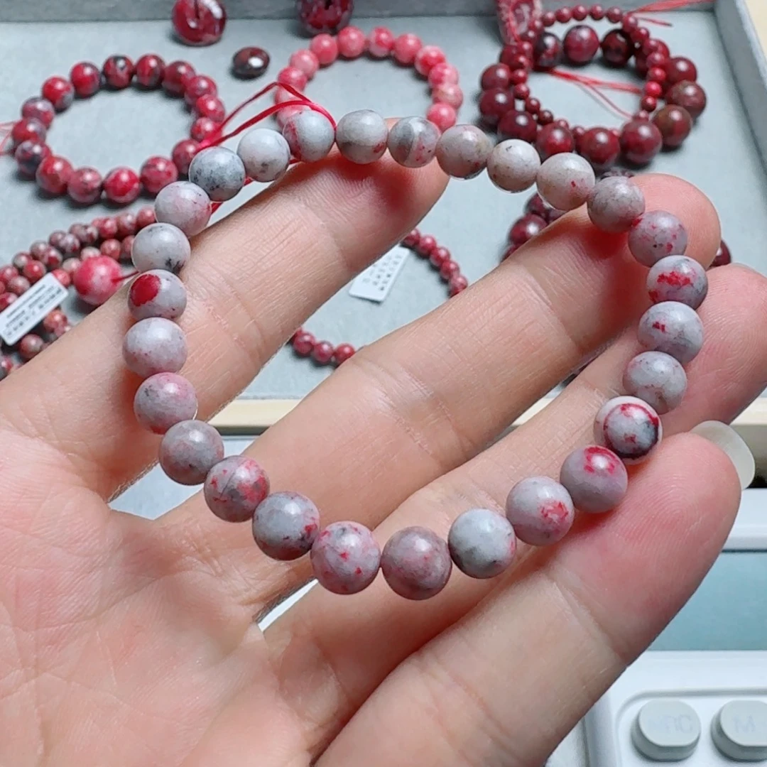 天然辰砂天然原石卡7