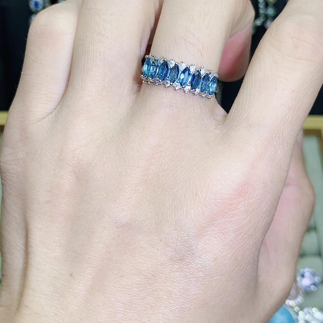 未镶嵌戒指托帕石