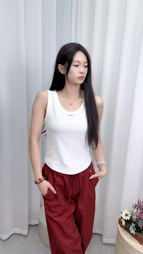 A邻家集品/休闲背心/S82523109/通勤/显瘦/运动/百搭/打底/时尚