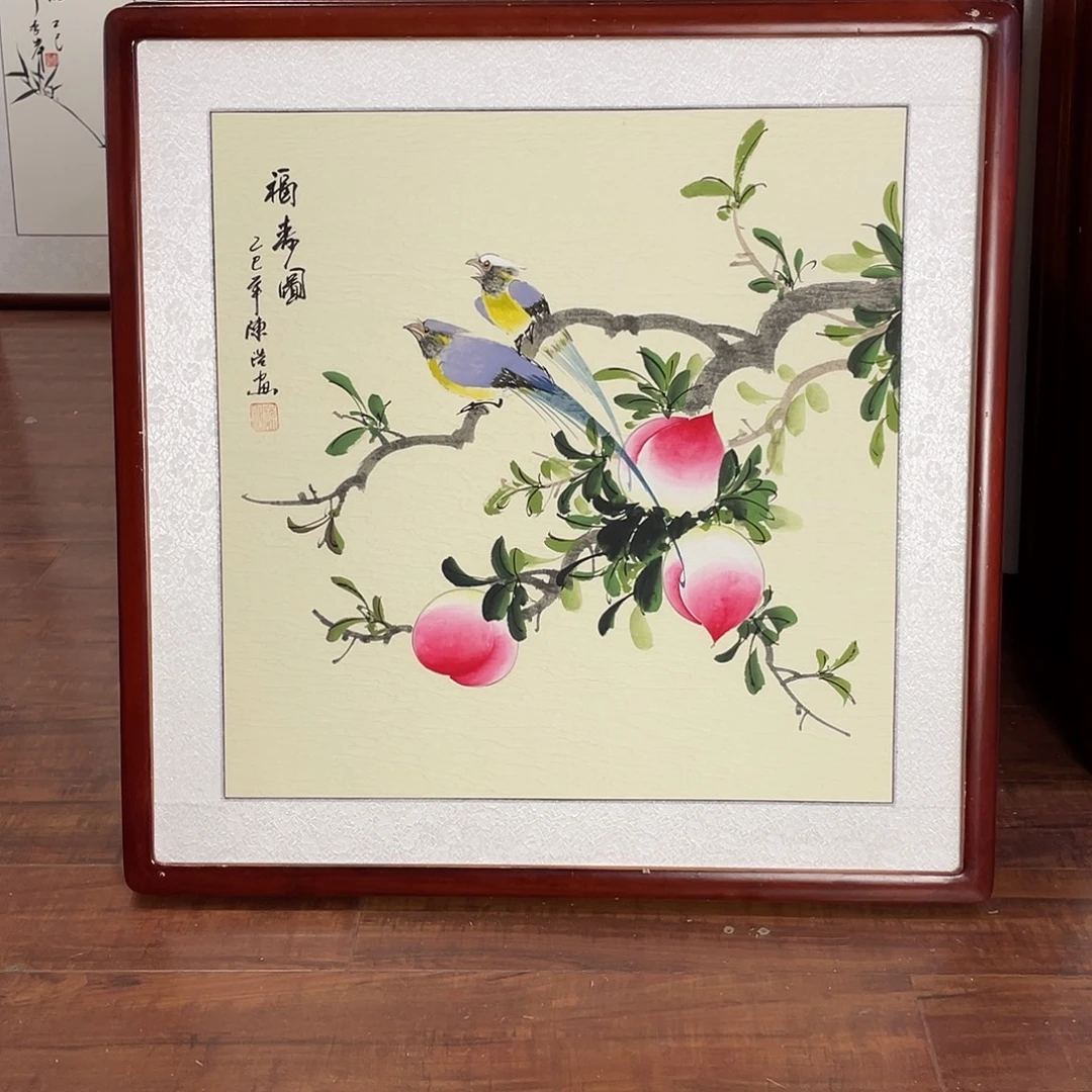 国画带框尺寸63*63厘米