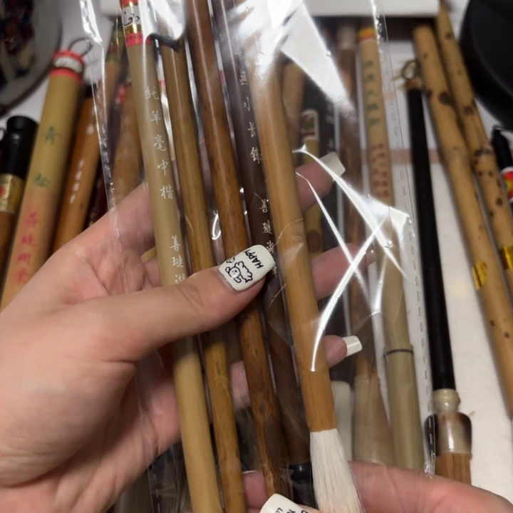 五支放漏纯羊毫小长峰