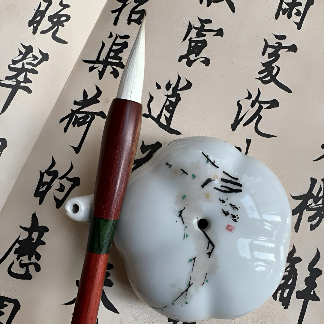 溢清阁  坤逸  高端狼羊兼毫毛笔  聚锋蓄墨弹性优良  尖部韧性高