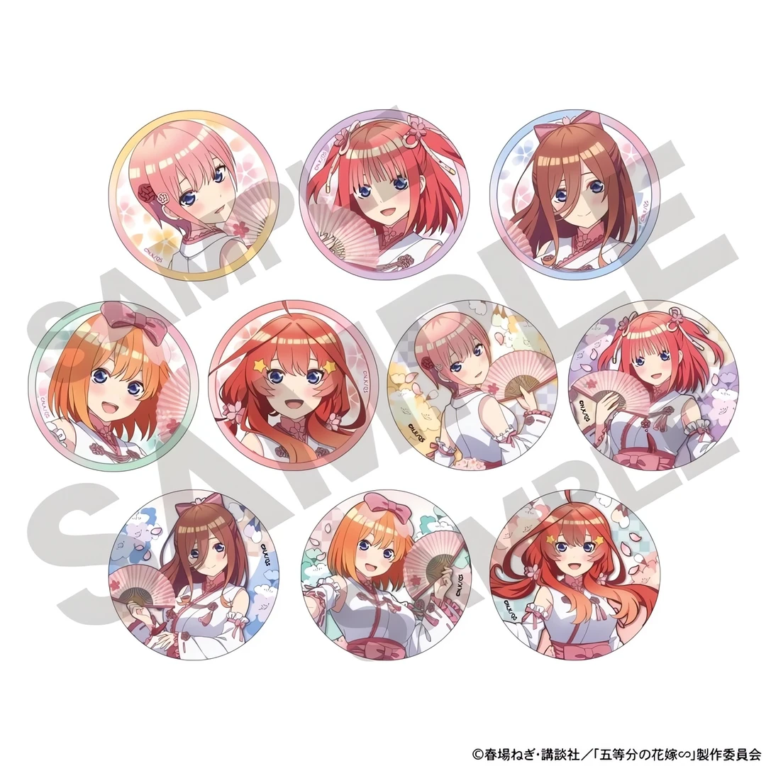 蜜蜂【拆袋】日谷正版-五等分的花嫁-樱女巫系列吧唧盲盒（代拆）