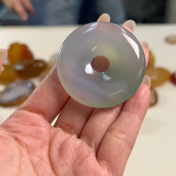 玛瑙/玉髓吊坠(不含链)未镶嵌