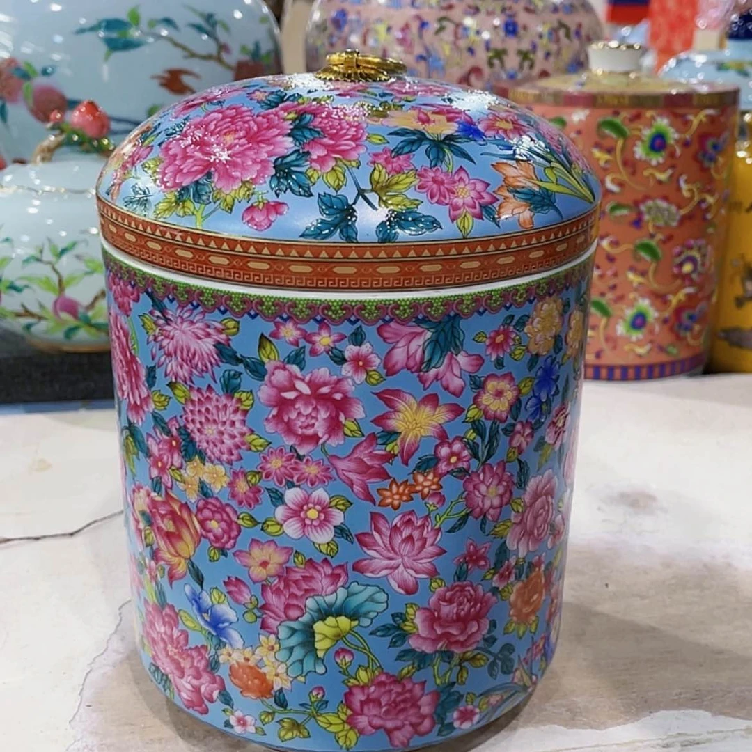 【闪购商品】罐陶瓷茶叶罐密封罐