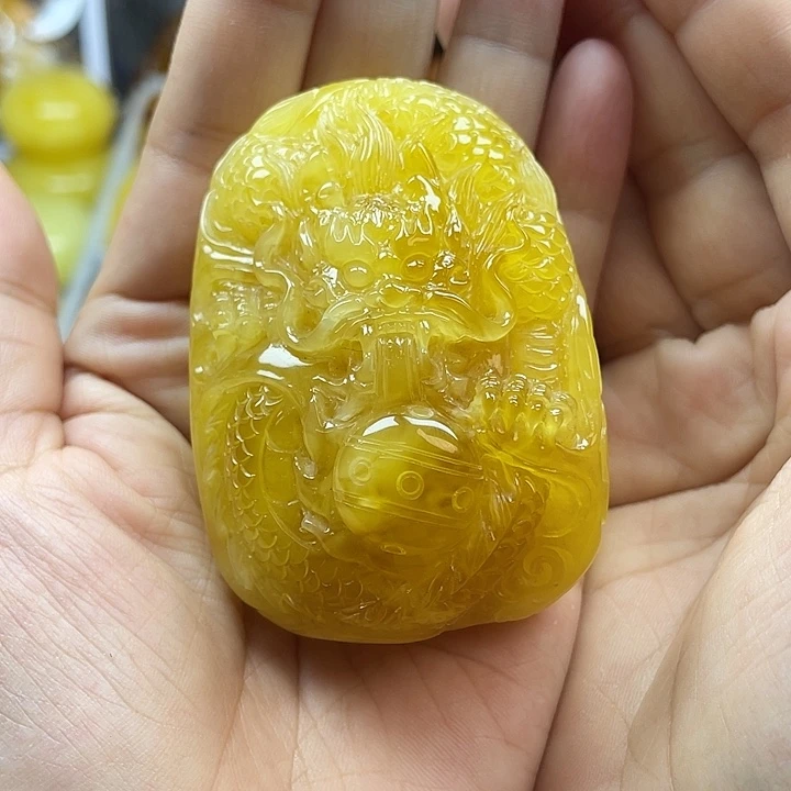 未镶嵌吊坠(不含链)琥珀