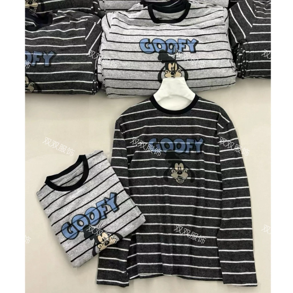 【SSOUHAN】加绒加厚超软韩版东大门高飞条纹撞色T恤