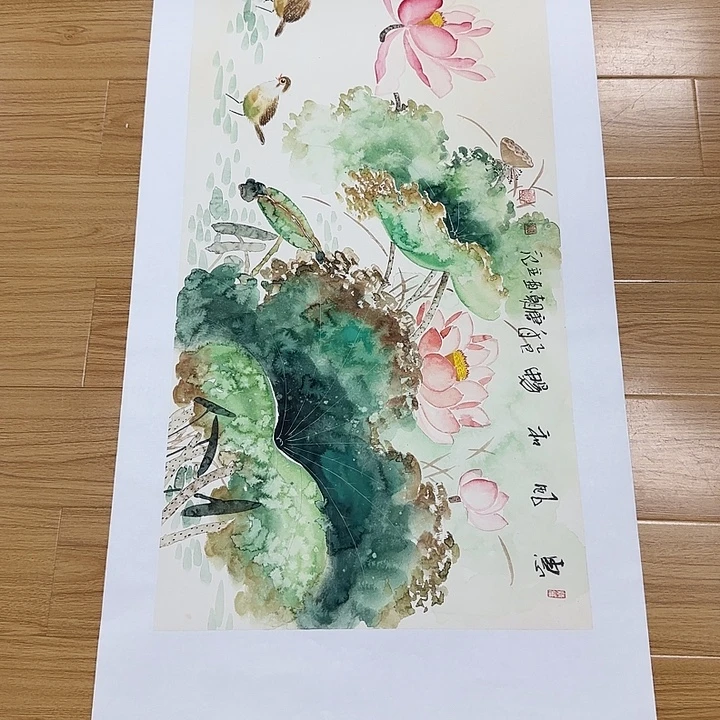 国画国花作品山水花鸟