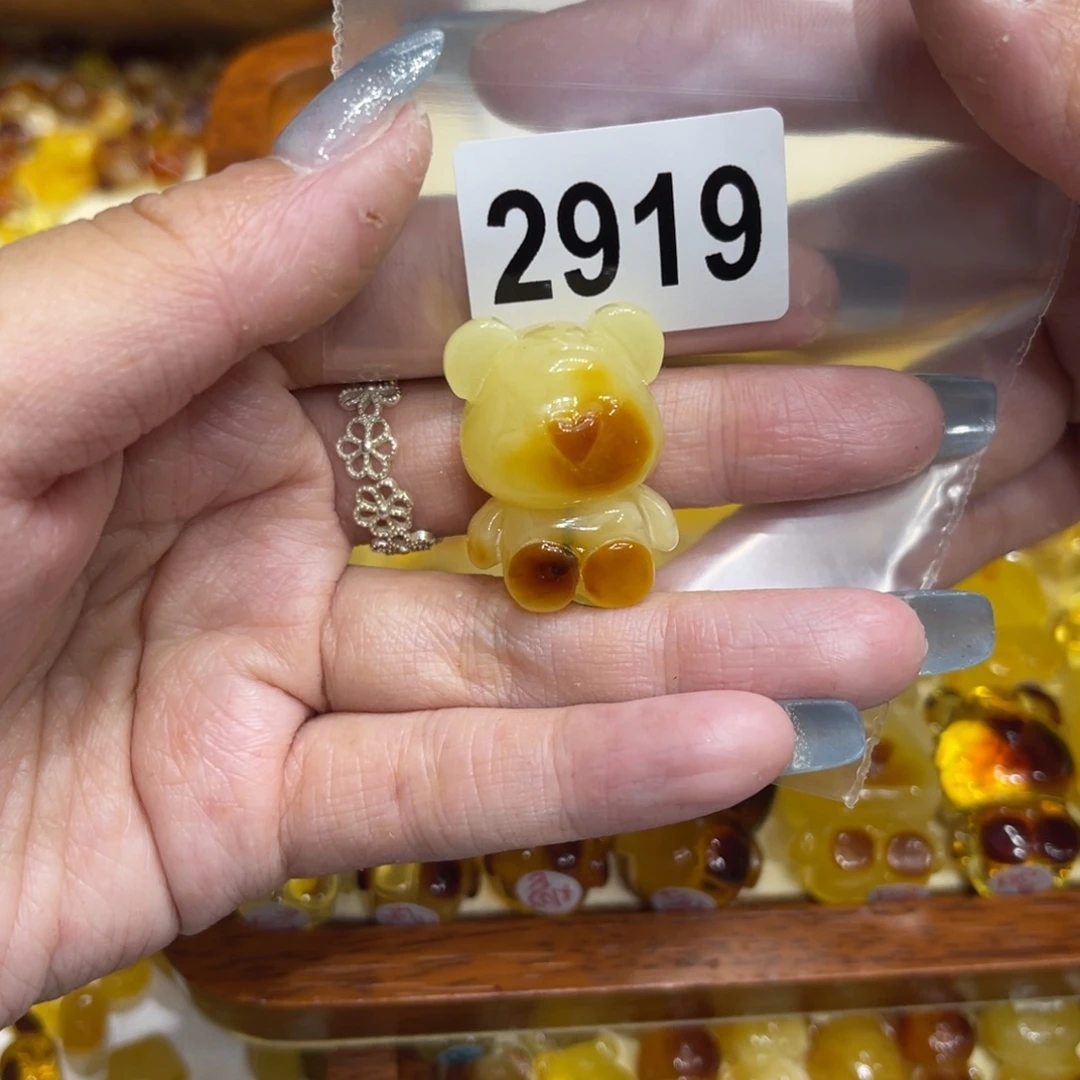 琥珀未镶嵌珠宝奇石