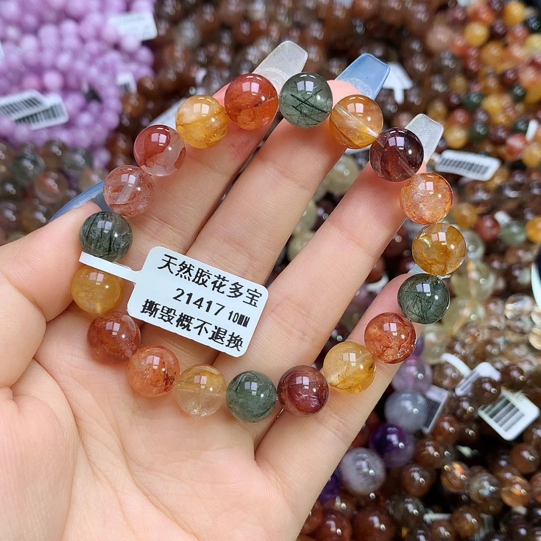 水晶手链未镶嵌，