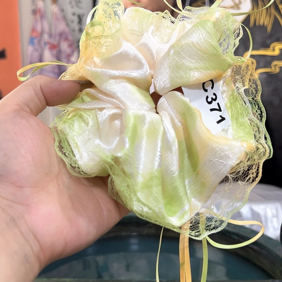 ?**?371蕾丝发圈手作