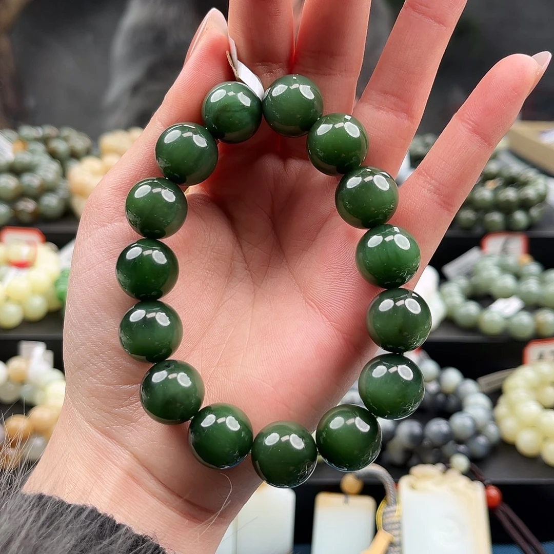 我***祖和田玉未镶嵌手链