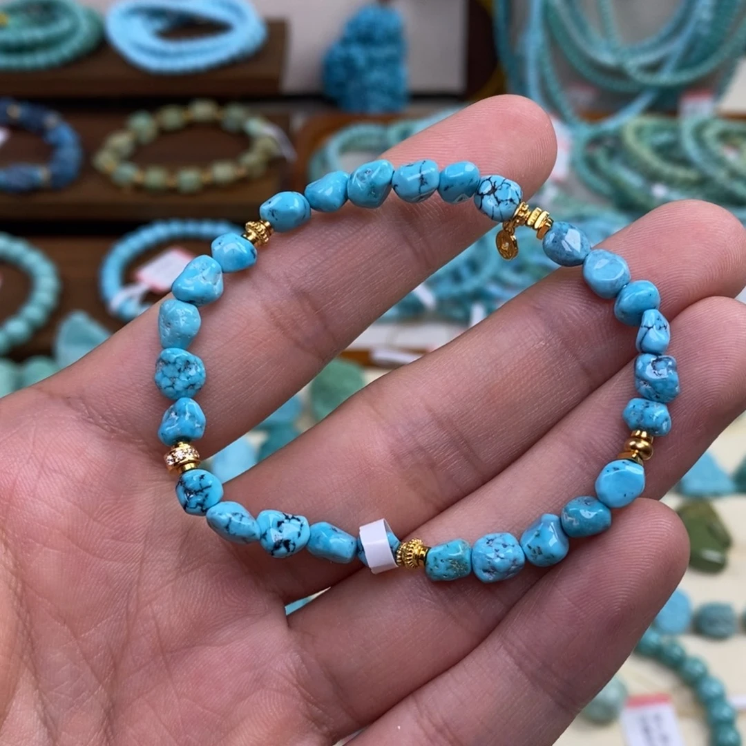 绿松石未镶嵌手串