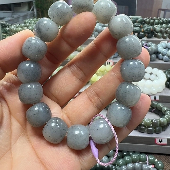 手链未镶嵌和田玉新疆青花老型卡14