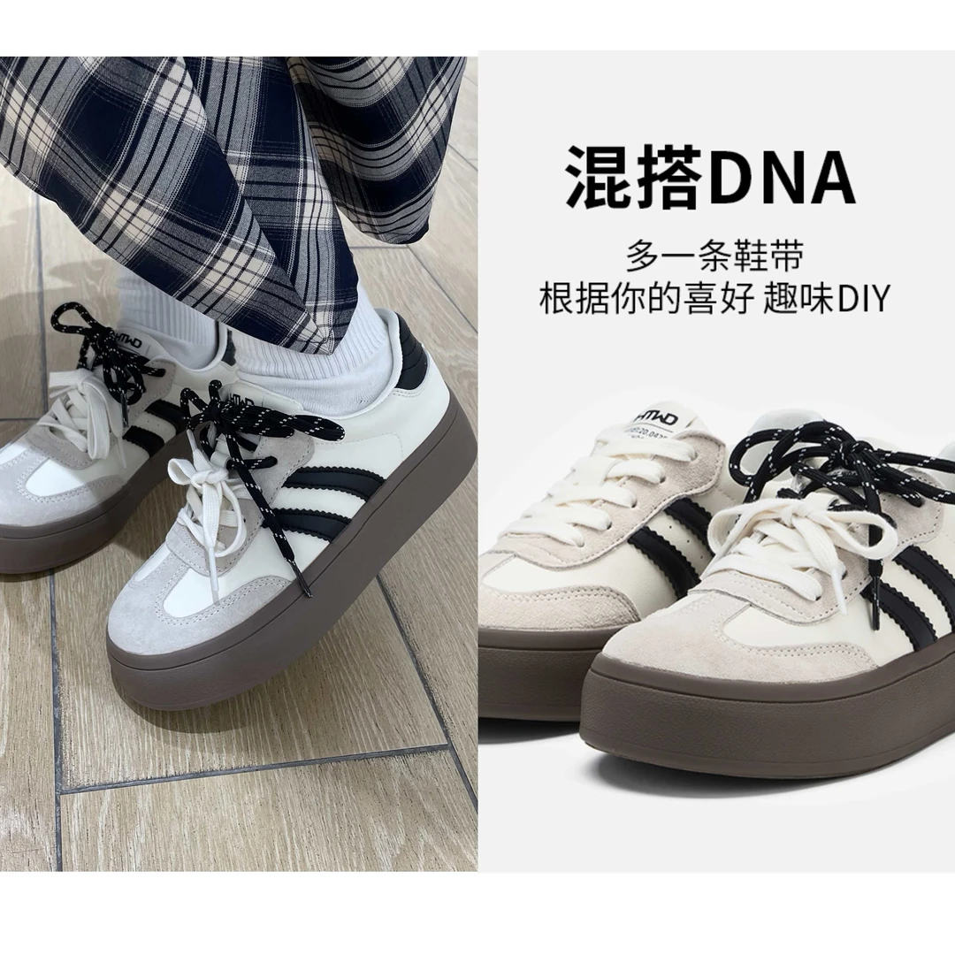 热风2025年秋季新款女士时尚休闲鞋H14W25339