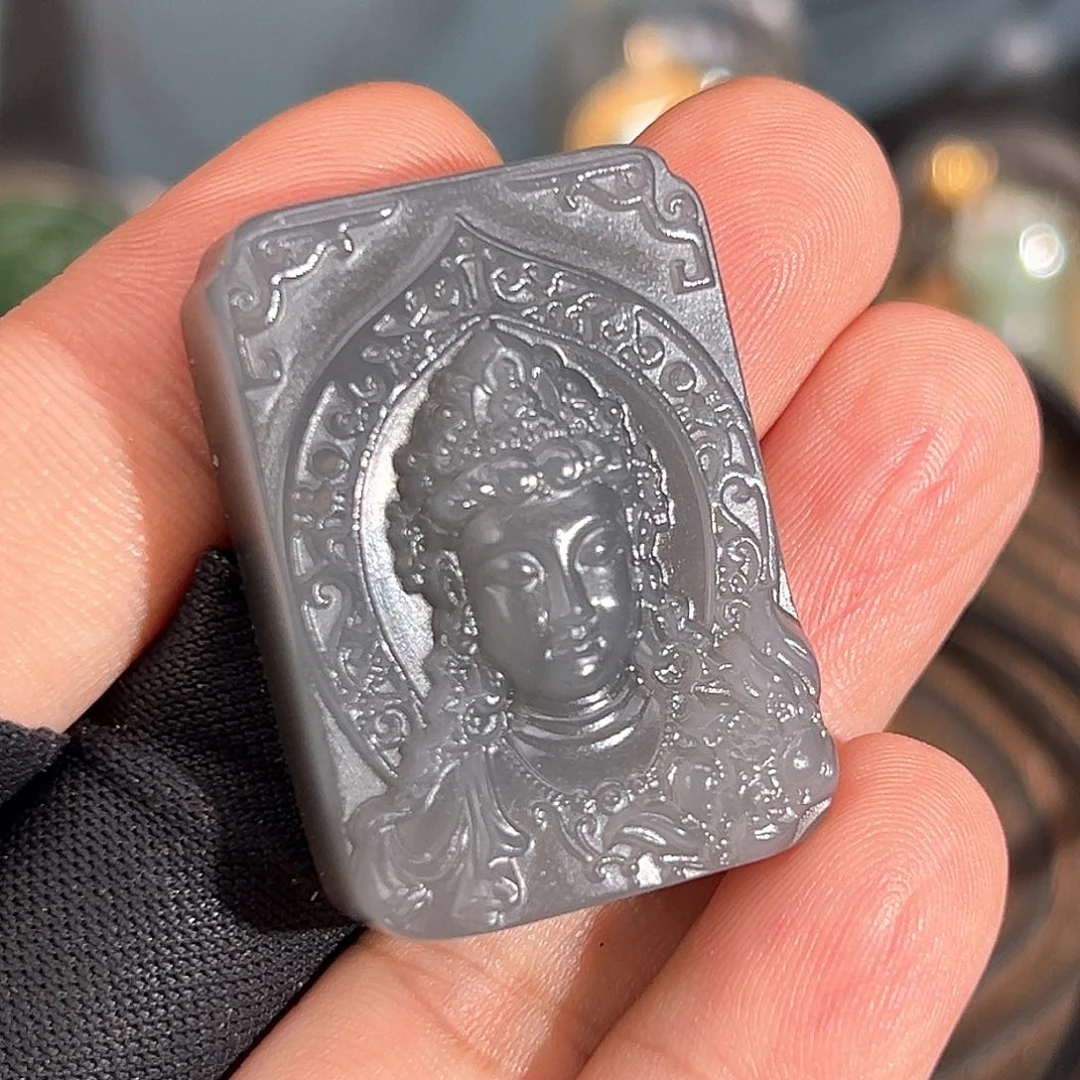 和田玉未镶嵌颈饰逊*良