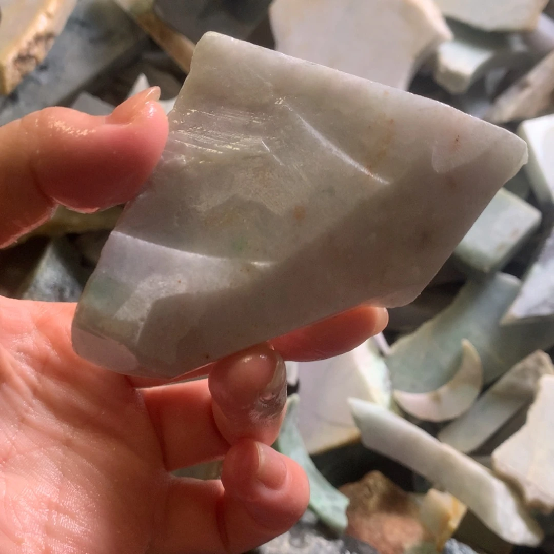 翡翠颈饰未镶嵌缅甸翡翠