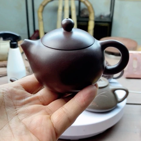 茶壶紫泥西施老紫泥