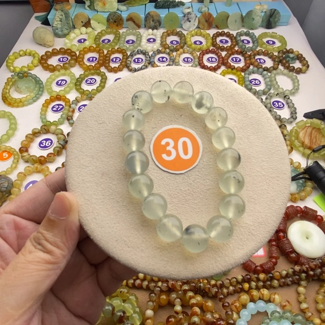 蛇纹石玉未镶嵌手串