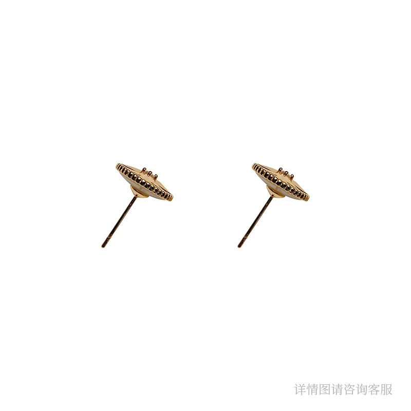 铜合金耳饰 欧货DP高品耳环-6487