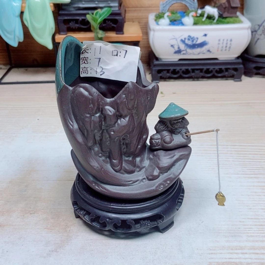 瓷片陶瓷花盆陶瓷艺术