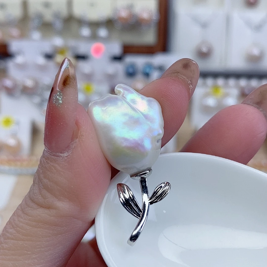 颈饰淡水珍珠合金