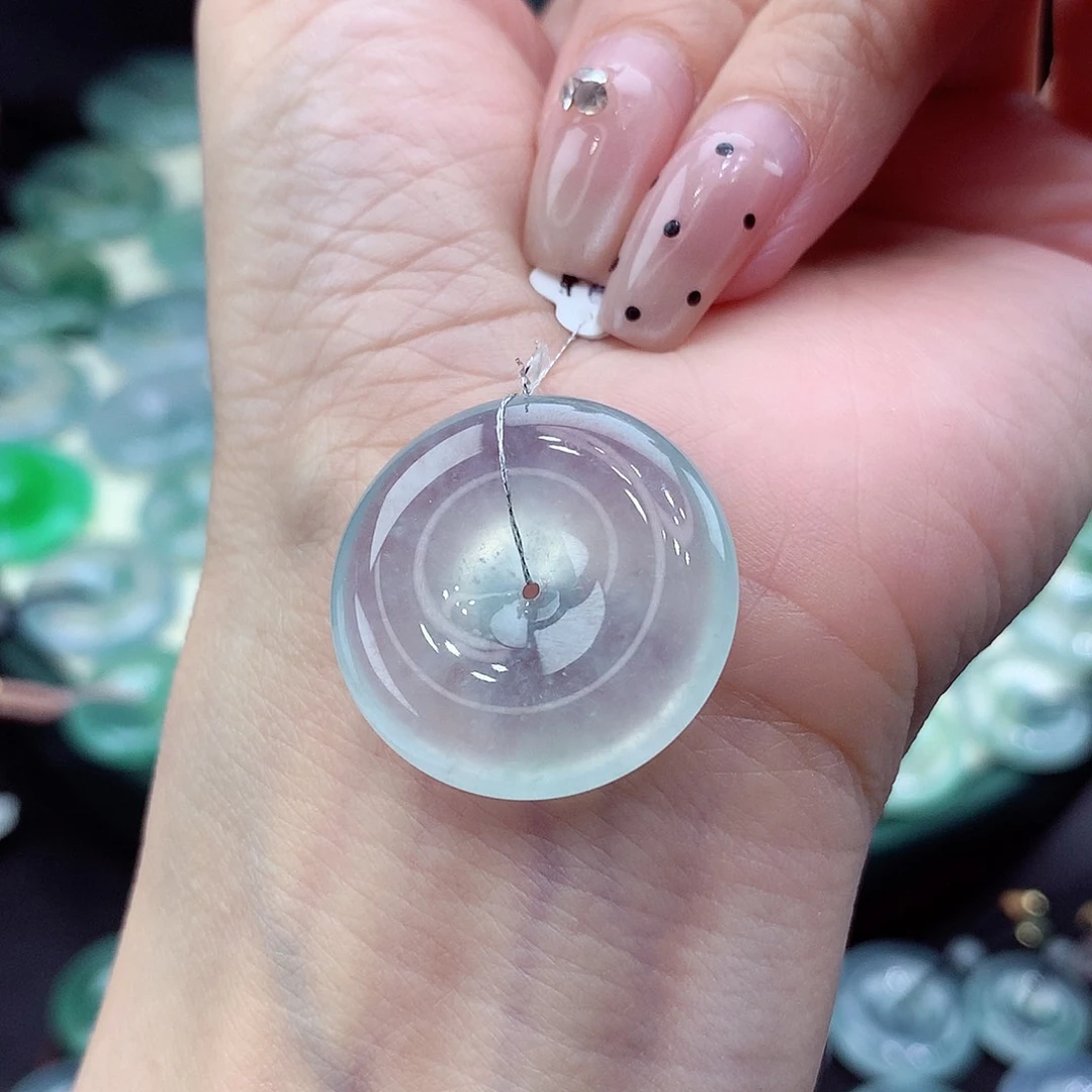 颈饰未镶嵌翡翠编号39尺寸25.6/6.4