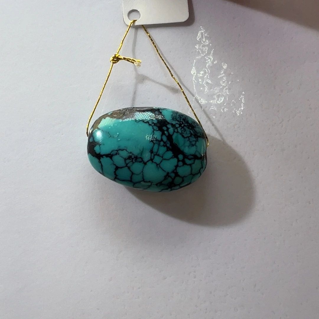 绿松石未镶嵌挂件