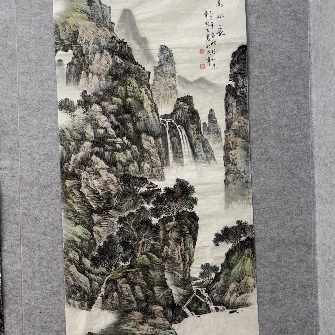 国画花鸟等图案和造型各有