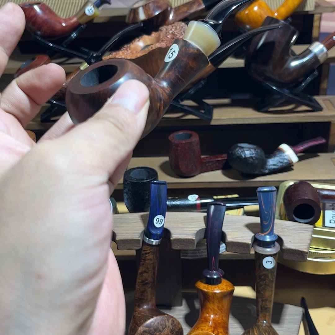 石楠木手工龙爪蛋烟斗