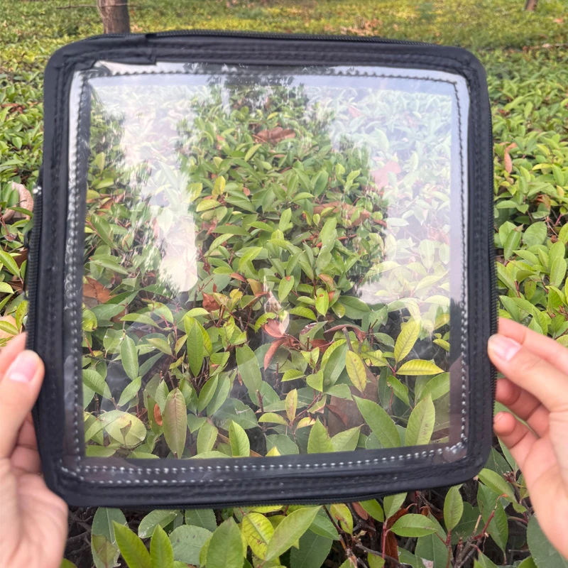 马蜂服面罩25*25cm可拆卸全封闭防喷毒面罩捉虎头红娘透明防蜇