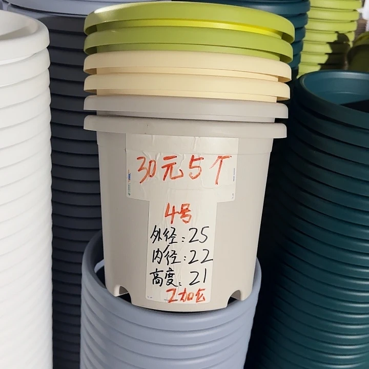 四季4#口径25灰白8个无托