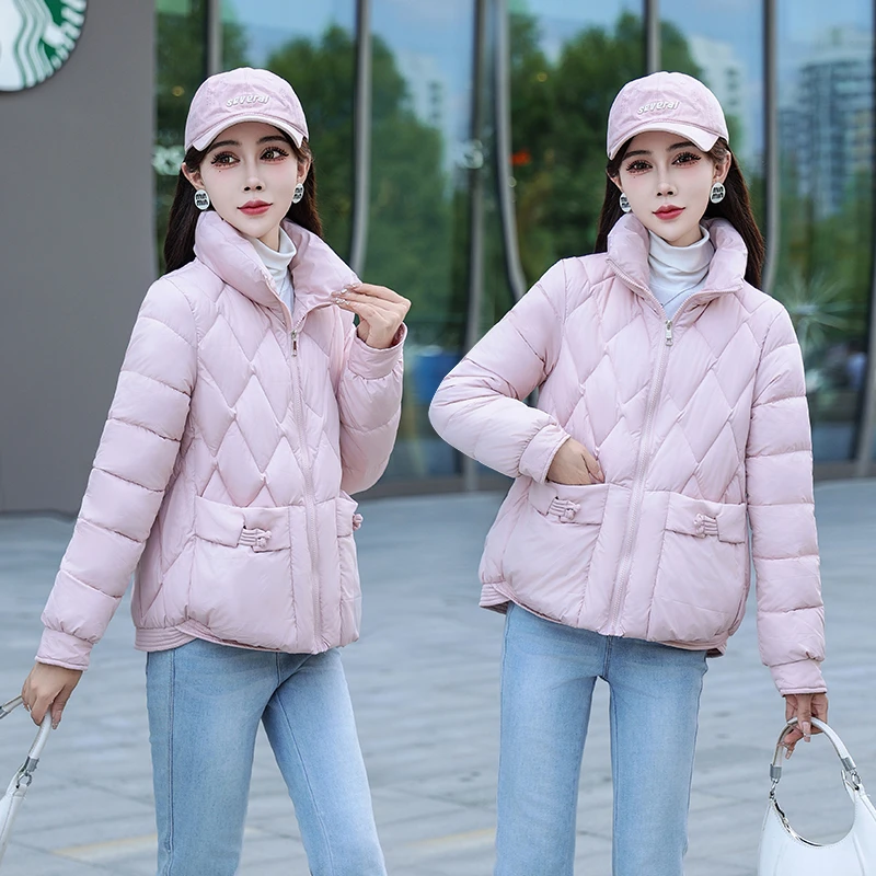 2024新款棉衣女短款新款气质小个子棉袄加厚显瘦时尚棉服外套