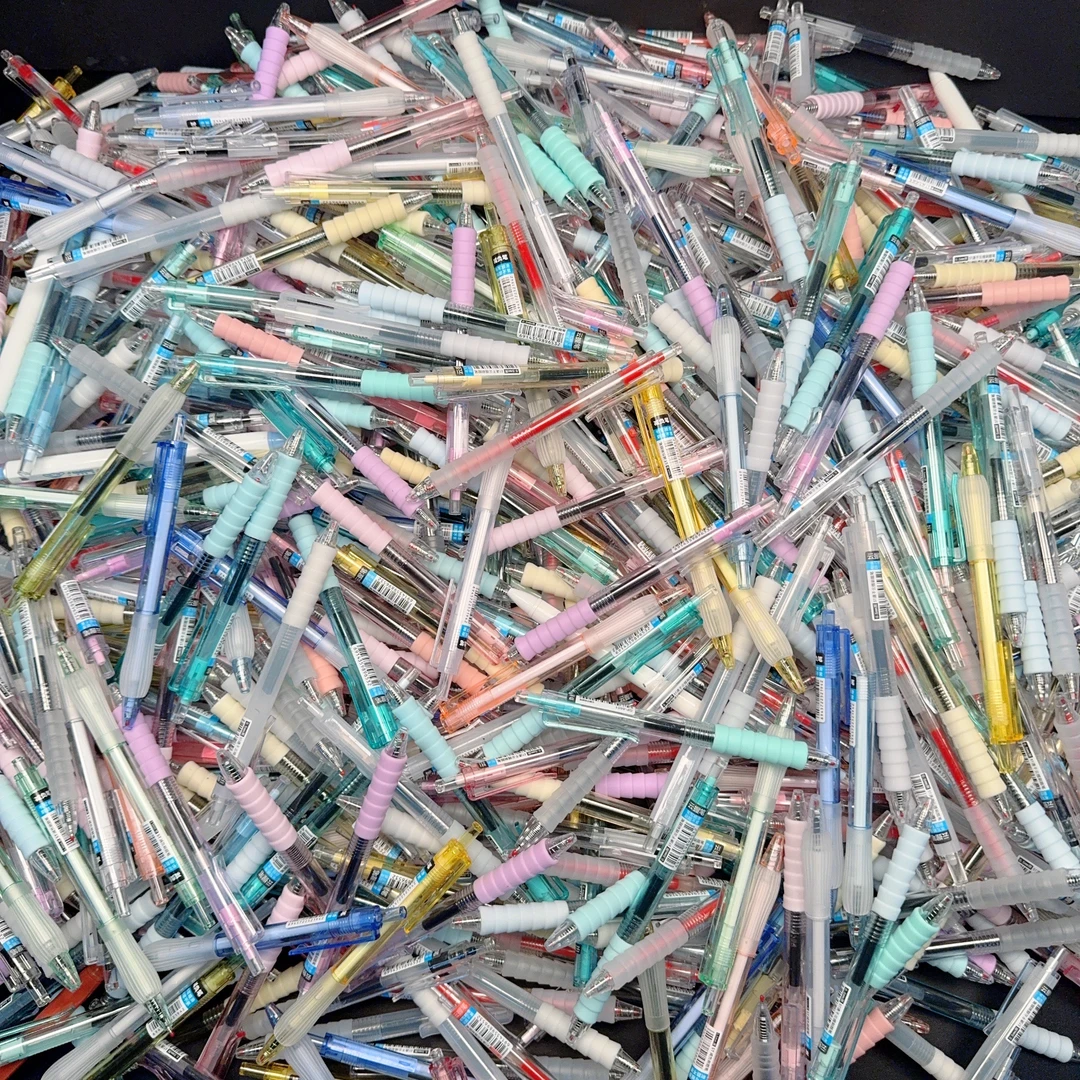 【20支试吃装一号链接同款】款式超多0.5m黑刷题中性笔《不备注》