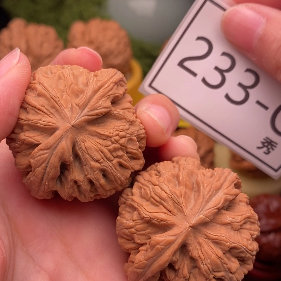 把件文玩核桃红锦鲤43