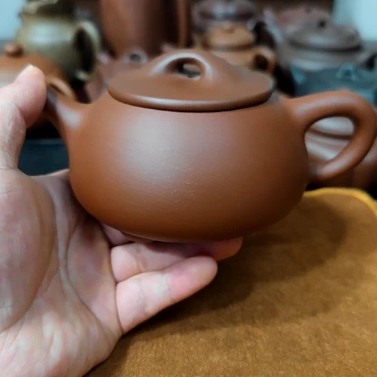 茶壶紫砂宜兴紫砂壶400cc