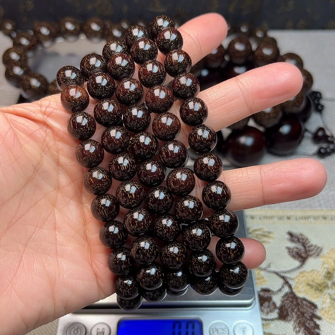檀香紫檀（小叶紫檀）1.0 108颗 爆星