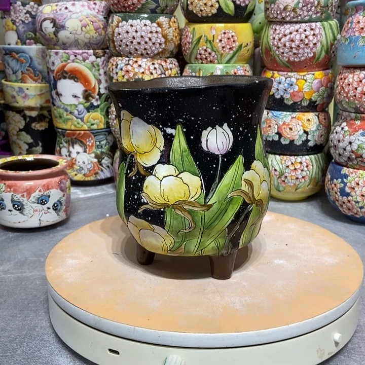 景德镇艺术手绘作品