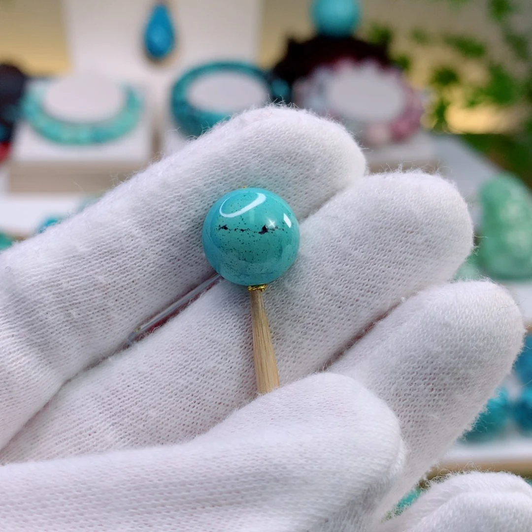 未镶嵌绿松石珠宝奇石