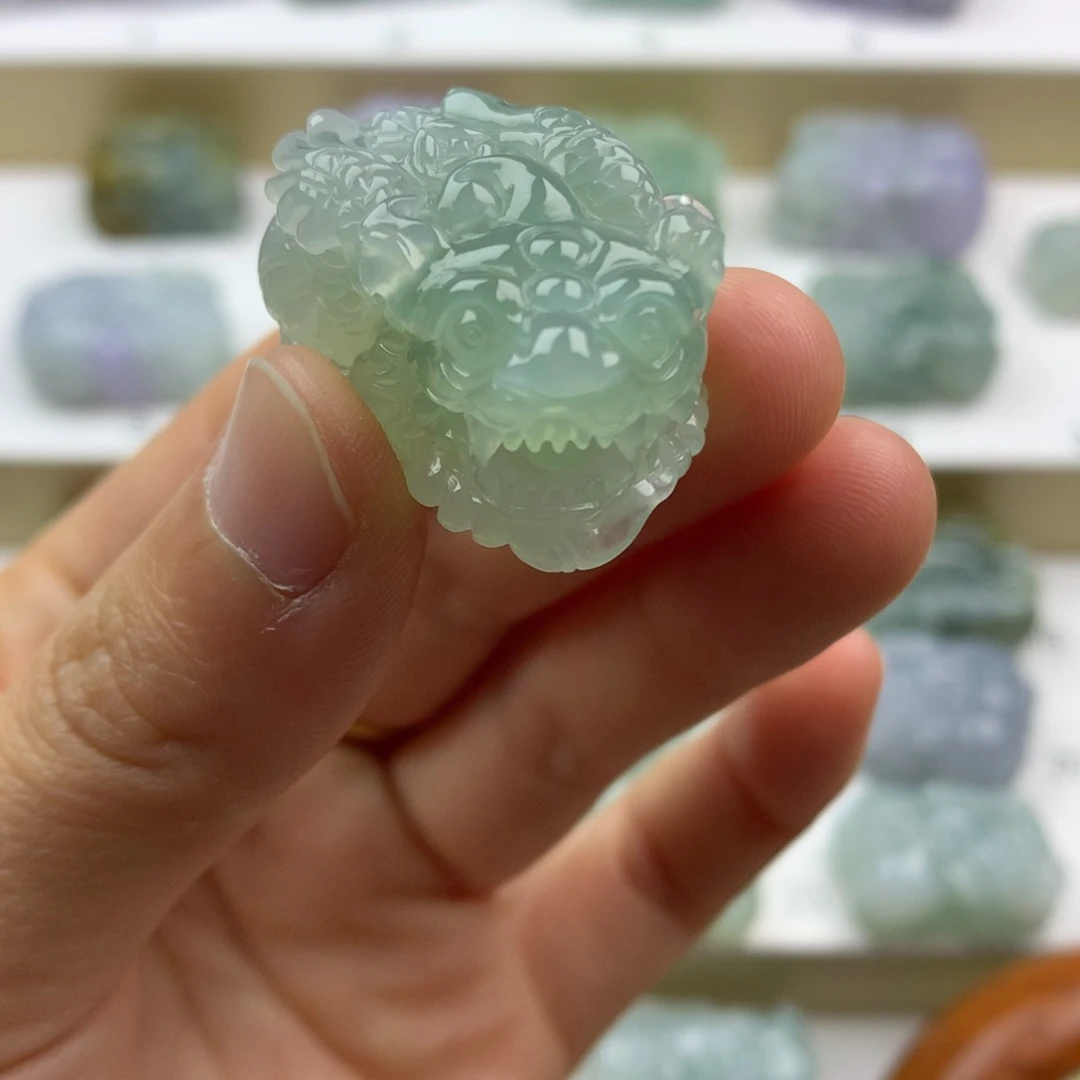 翡翠吊坠(不含链)未镶嵌天然缅甸翡翠A货貔貅