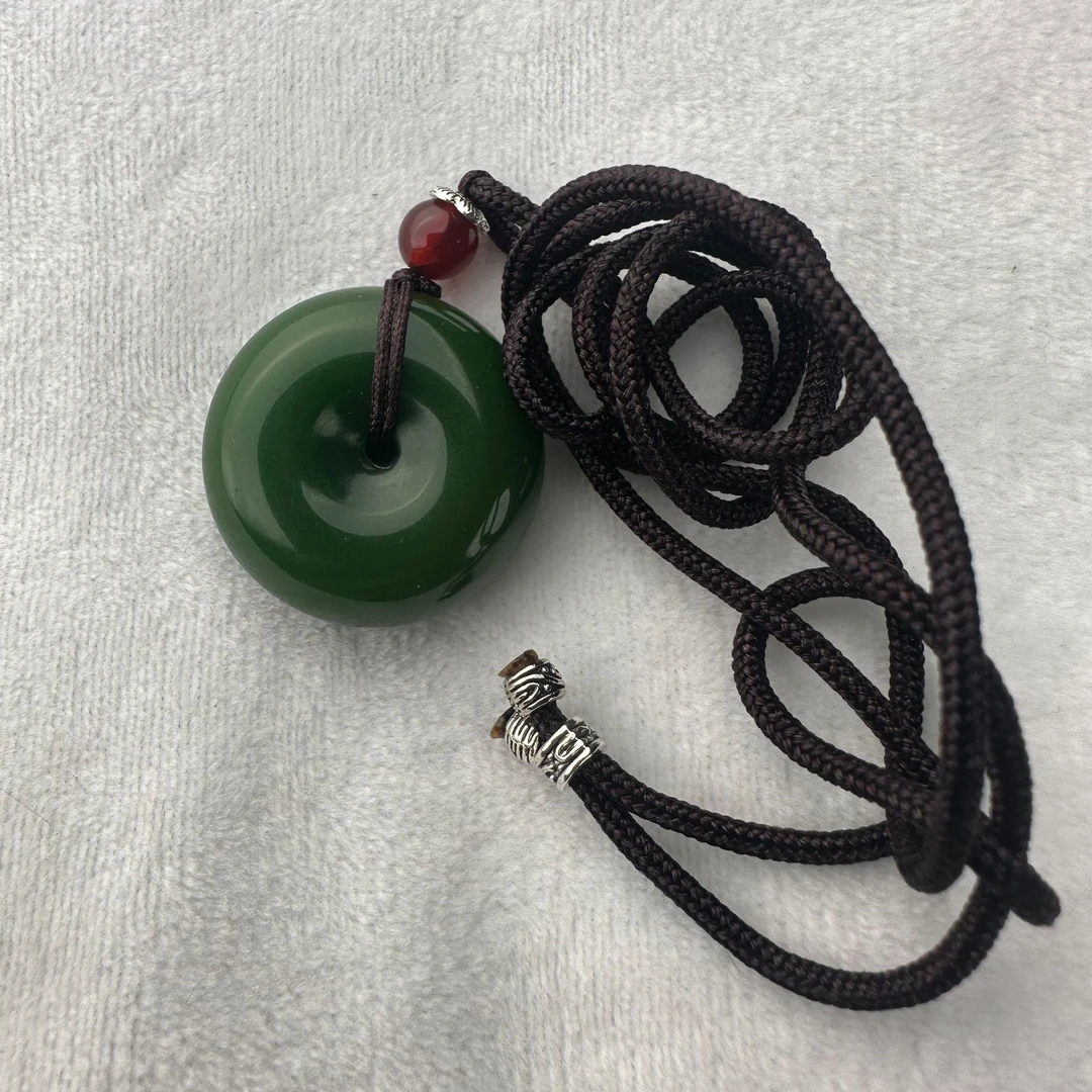 【闪购商品】碧玉小平安扣D59