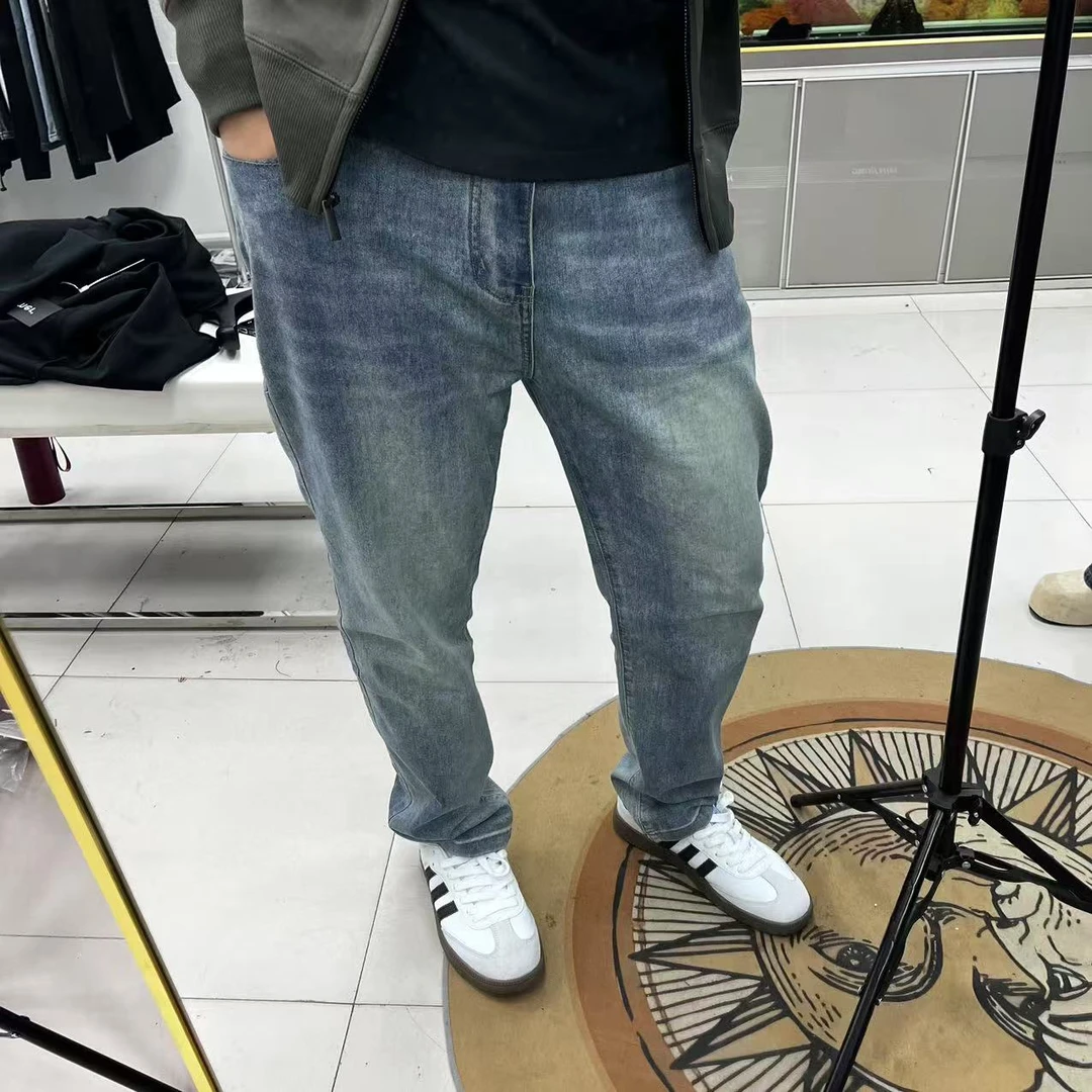 【涛涛同款】休闲男士宽松牛仔裤