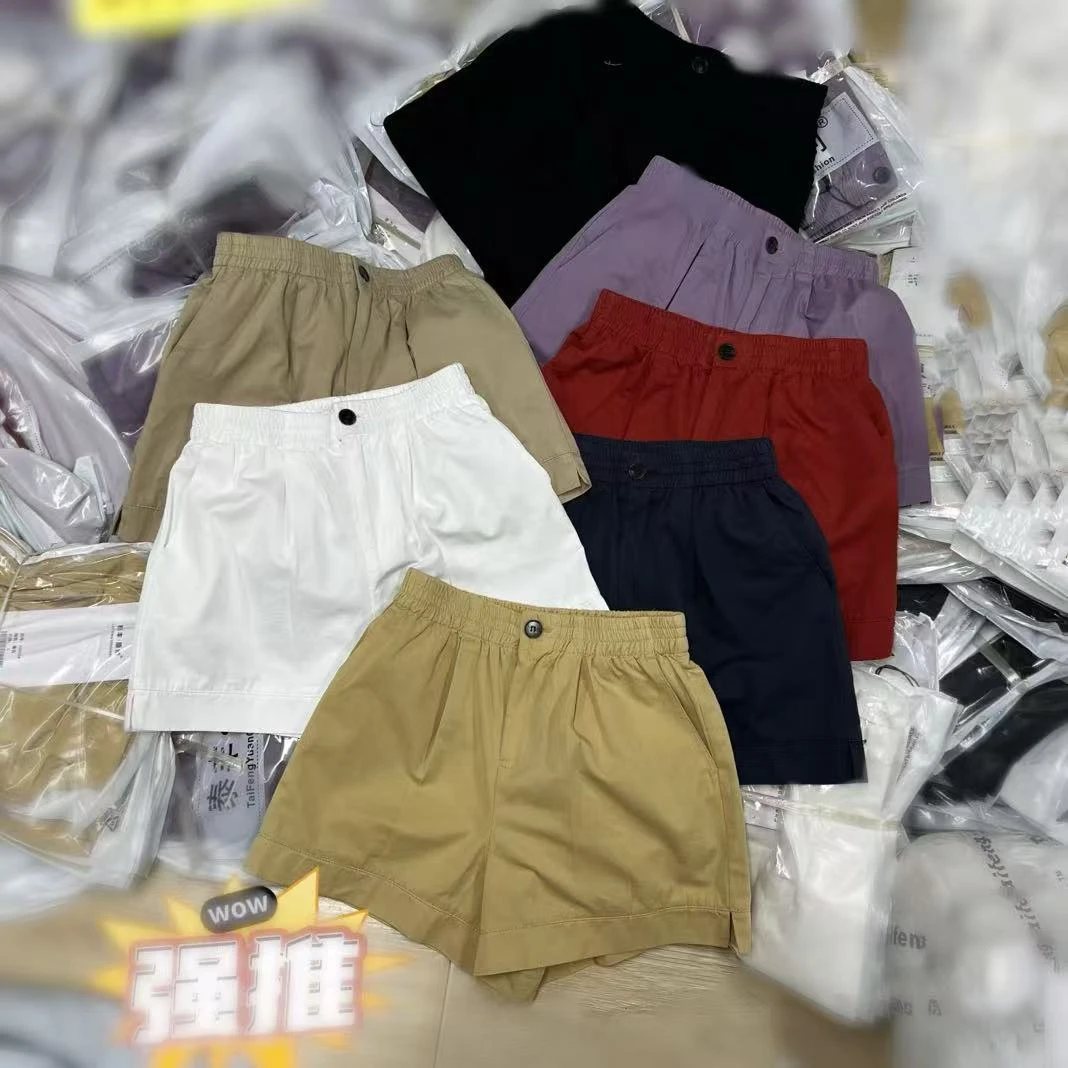 【墨臻精选】夏季新款热裤显瘦百搭休闲宽松潮流短裤 9839