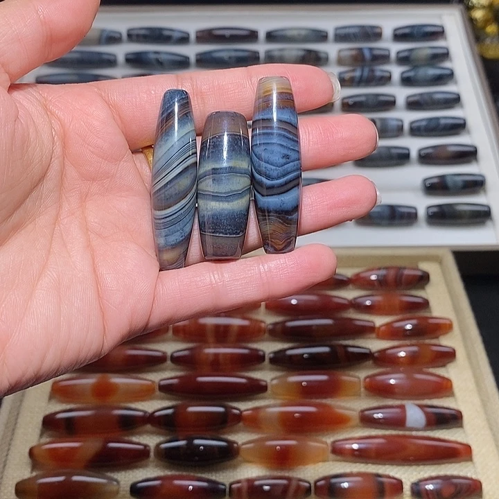 【***】玛瑙/玉髓未镶嵌颈饰