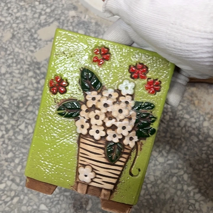 粗陶材质多肉花盆