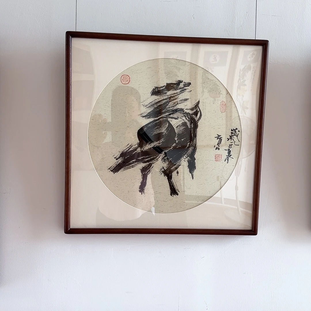 国画盲公老师写意画