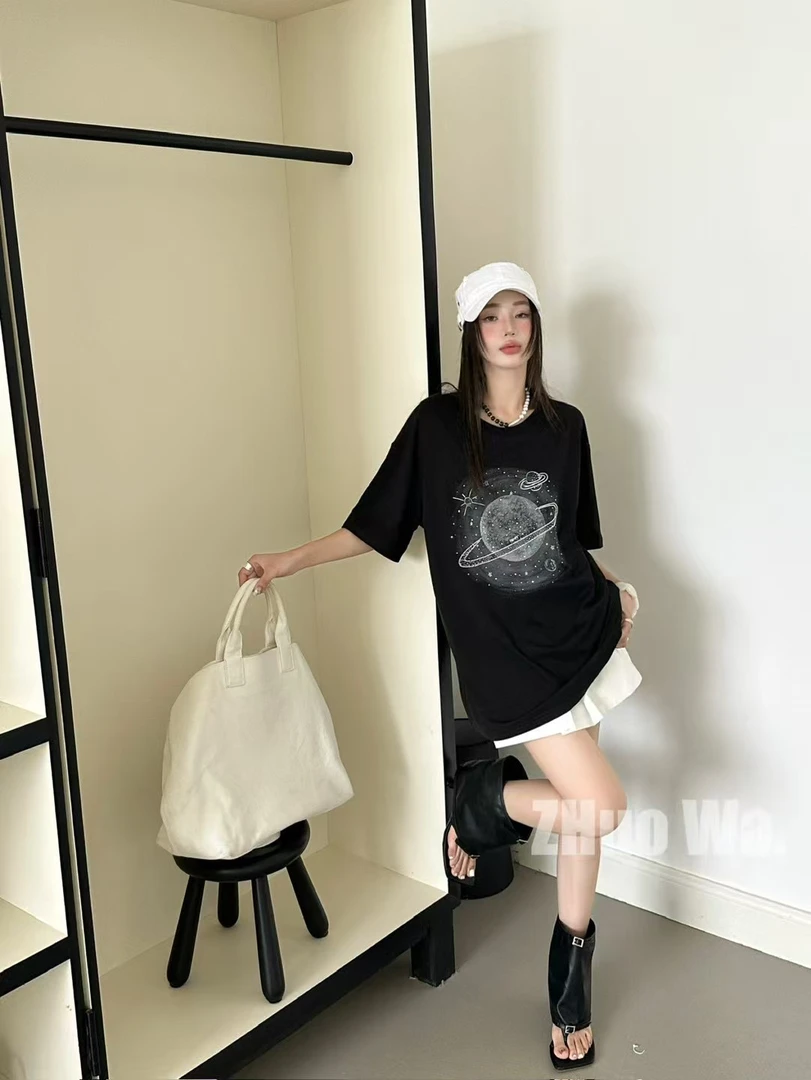 25年夏季新款百搭T恤衫卓娃2922