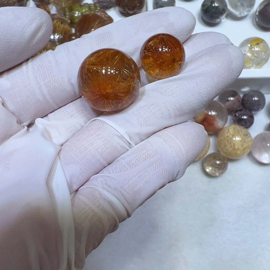 水晶水晶单珠12/16.9mm定制不退换未镶嵌小*苏