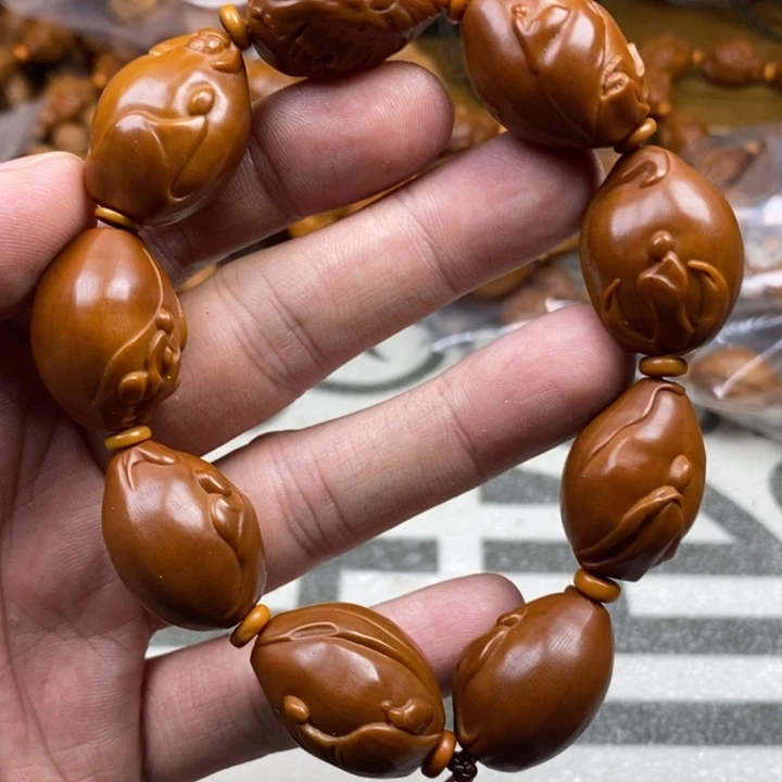 手串/手链橄榄核橄榄核雕工艺手串